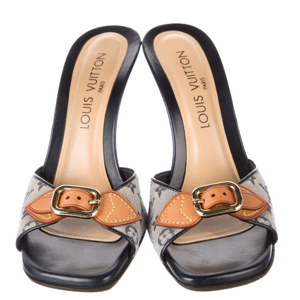 Louis Vuitton Denim Heels